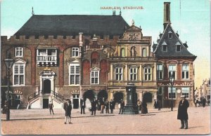 Netherlands Haarlem Stadhuis Vintage Postcard 09.41