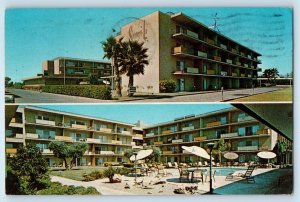 1968 Phoenix Arizona Postcard Shangri-La Apartments 36th Residential Building