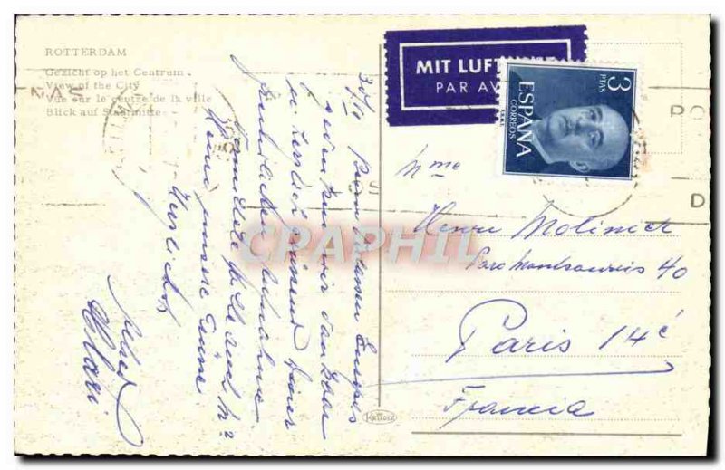 Postcard Modern Rotterdam