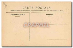 Old postcard Chantilly Chateau Grande Allee