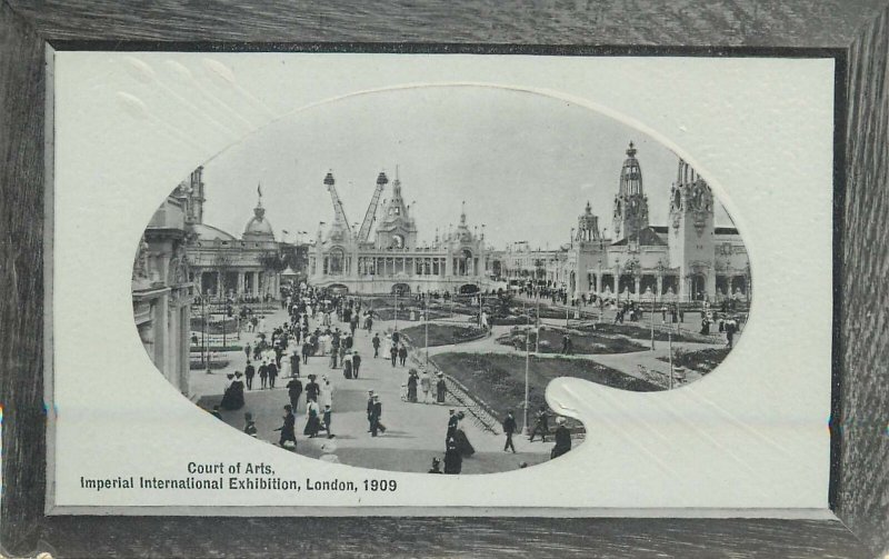 Postcard exhibitions Court of Arts Imperial international Exhibition London 1909