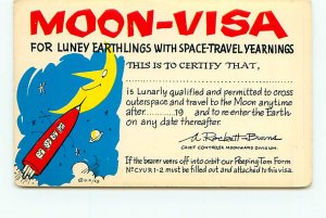 Buy Postcard Funny Moon Visa Peeping Tom Form