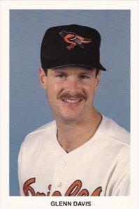 Baseball Baltimore Orioles Glenn Davis