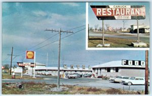 NAPANEE, ONTARIO  Canada   Roadside  CANUCK RESTAURANT  ca 1960s  Postcard