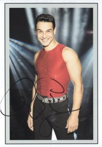 Chico Slimani X-Factor Dancing On Ice Large Hand Signed Photo