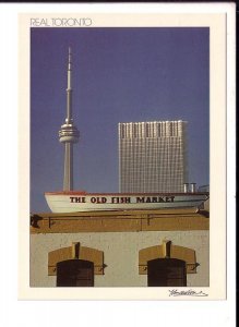 The Old Fish Market, Toronto, Ontario, Large, 5 X 7 Postcard,