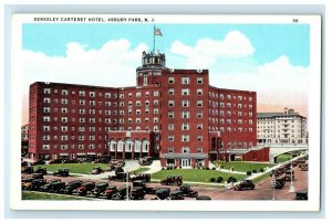 c1920's Berkeley Carteret Hotel Asbury Park New Jersey NJ Vintage Postcard 