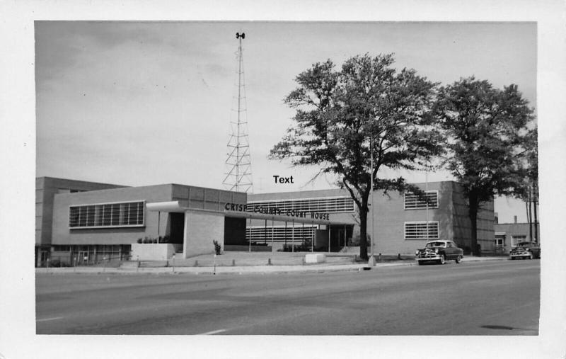 CORDELE, GEORGIA NEW COURT HOUSE RPPC REAL PHOTO POSTCARD