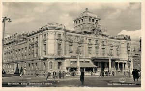 Sweden Stockholm Kungliga Dramatiska Teatern RPPC 06.58