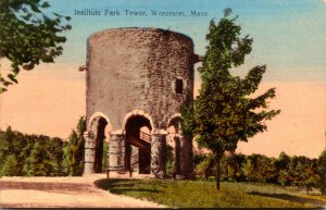 Massachusetts Worcester Institute Park Tower 1910