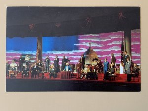 Hall Of Presidents Disneyworld FL Chrome Postcard C1142085134