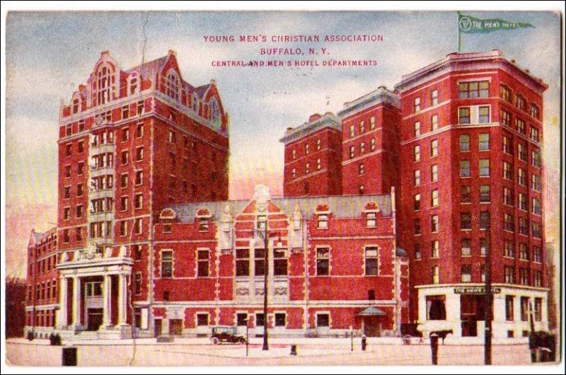 YMCA Buffalo NY   (crease)