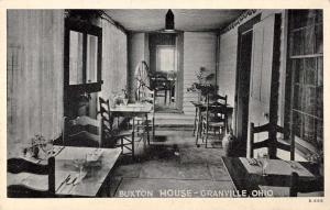Granville Ohio interior view Buxton House antique pc Z40259