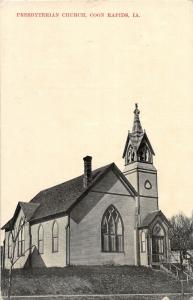 F19/ Coon Rapids Iowa Postcard 1913 Presbyterian Church 