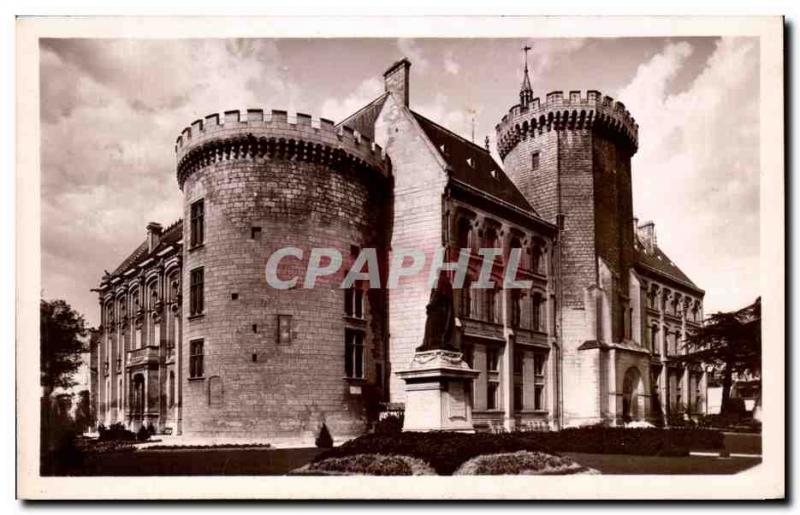 Old Postcard Angouleme Town Hall And Gardens