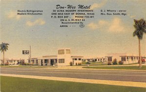 Don Wes Motel - Donna, Texas TX  
