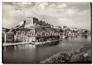 Postcard Modern Bonifacio Harbor And Citadel