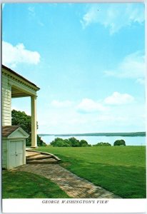 Postcard - George Washington's View - Mount Vernon, Virginia