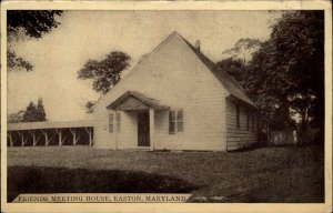 Easton Maryland MD Friends Meeting House Quakers c1910 Vintage Postcard