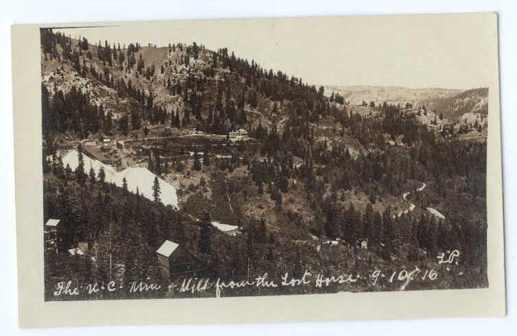 RP The U-C Mine & Mill from the Lost Horse in Oregon OR near