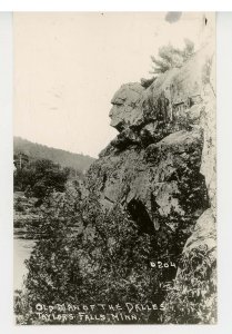 MN - Taylors Falls. Old Man of the Dalles   RPPC