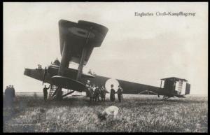 Germany Sanke 1023 Captured English Bomber Airplane  RPPC 64664