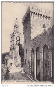 La Cathedrale Et La Tour De La Campana, Avignon (Vaucluse), France, 1900-1910s