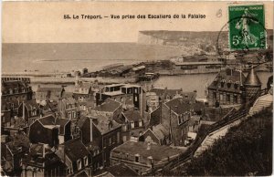 CPA Le TRÉPORT-Vue prise des Escaliers de la Falaise (348251)