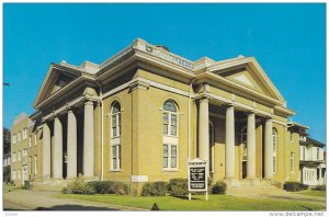 CORDELE, Georgia, 1940-1960's; First Baptist Church