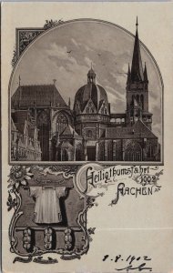 Germany Aachen Heiligtumsfahrt 1902 Vintage Postcard C078