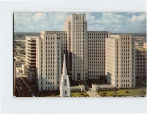 Postcard Charity Hospital New Orleans Louisiana USA