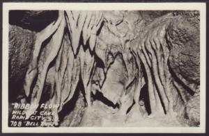 Ribbon Flow,Wild Cat Cave,Rapid City,SD Postcard