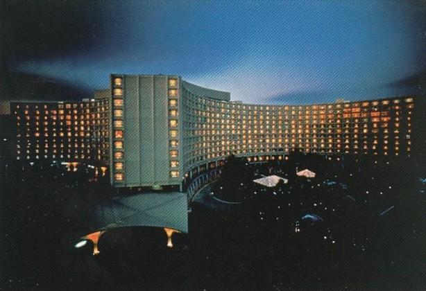 Washington D C The Hilton Hotel At Night Connecticut Avenue NW