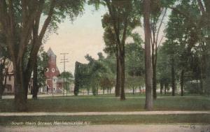 South Main Street and Village Green - Mechanicville NY, New York