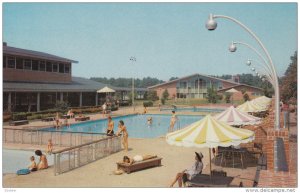 Motor House Swimming Pool , WILLIAMSBURG , Virginia , 50-60s