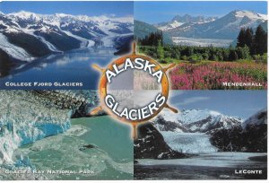 Alaska  unused. Alaska Glaciers - Beautiful  - Very Nice.