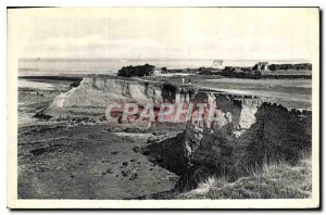 Old Postcard Chatelaillon Cliffs