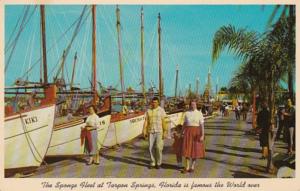 Florida Tarpon Springs Sponge Fleet At Dock