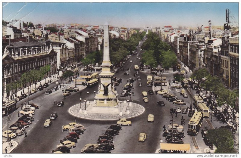 RP, Avenida Da Liberdade, Lisboa, Portugal, PU-1955