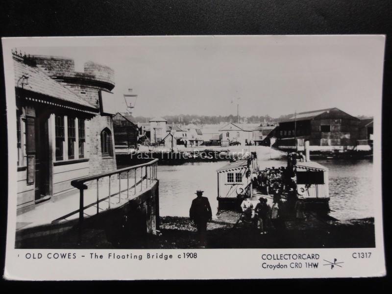 OLD COWES, THE FLOATING BRIDGE Pamlin Print Postcard No.C1317