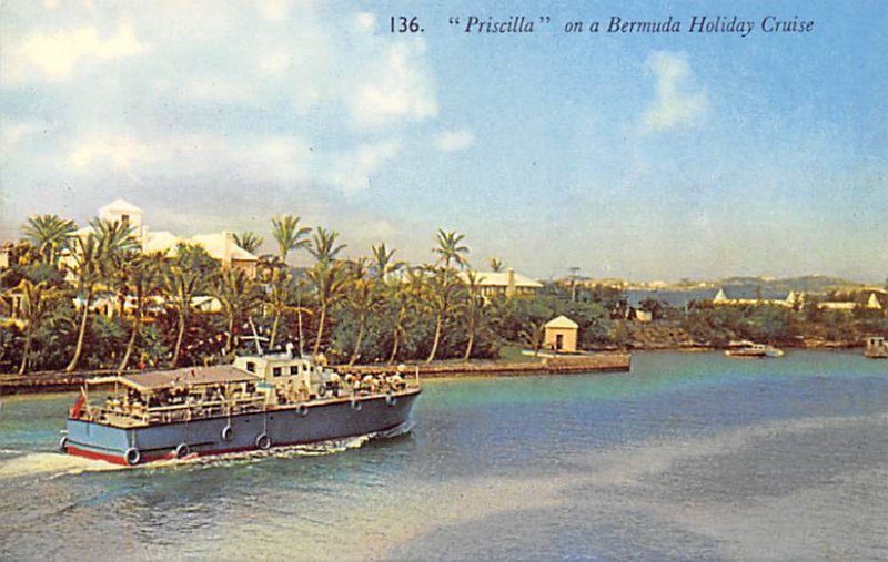 Priscilla on a Bermuda Holiday Cruise Bermuda Unused 