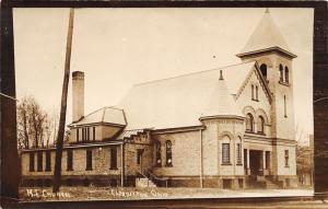 E84/ Carrollton Ohio RPPC Postcard Carroll Co c1910 M.E. Church 16