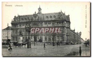 Belgium - Belgium - Belgien - Antwerp - The Athenee - Old Postcard