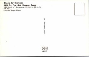 Postcard HISTORICAL SCENE Houston Texas TX AK8324