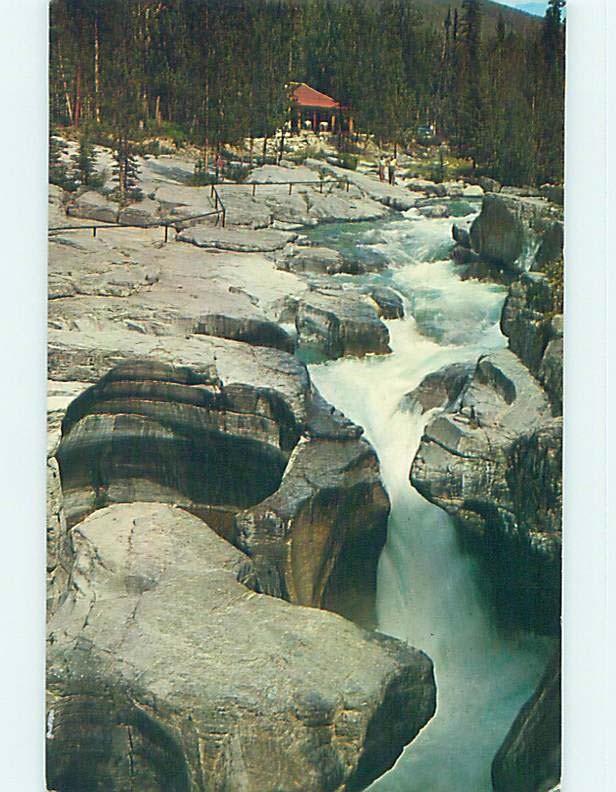 Pre-1980 TOWN VIEW SCENE Jasper Alberta AB p9305