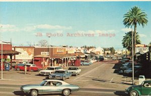 AZ, Scottsdale, Arizona, East Main Street, 70s Cars, Dexter Press No 48077-C