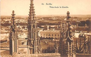 Vista desde la Giralda Sevilla Spain Unused 