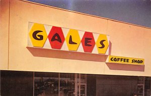 Gales Coffee Shop Advertising Unused 