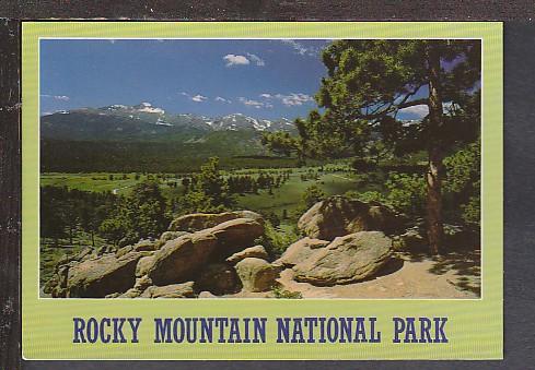 Rocky Mountain National Park CO Postcard BIN