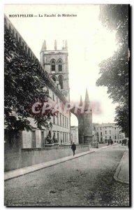 Old Postcard Montpelier The Faculty Of Medicine